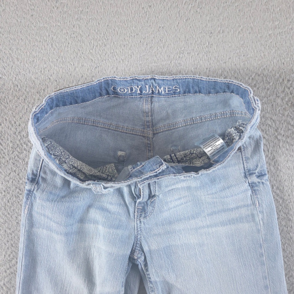 Cody James Jeans Boys 18 Light Wash Pioneer Slim Stretch Bootcut Denim Pants - Picture 6 of 13